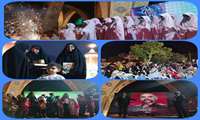 شکوه ولایت در موکب دانشکده علوم قرآنی شیراز؛ برگزاری جشن بزرگ عید غدیر با حضور خانواده‌های شهدا