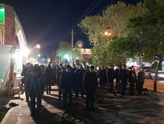 تجمع بزرگ مردمی در شب بیست و چهارم و پرپایی نماز و استغاثه سراسری به محضر حضرت ولی‌عصر (عج) در دانشکده علوم قرآنی شیراز 