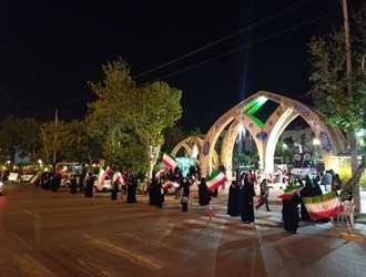 برگزاری مراسم چهلمین روز شهادت رهبر قائد انقلاب اسلامی در دانشکده علوم قرآنی شیراز