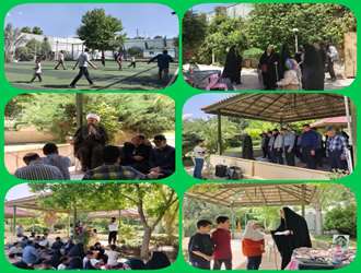 برگزاری اردوی نیم‌روزی دانشکده علوم قرآنی شیراز به مناسبت ولادت امام رضا (ع)