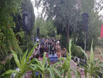 برگزاری مراسم پرفیض دعای عرفه در دانشکده علوم قرآنی شیراز 