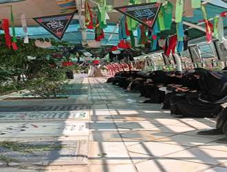 برگزاری اردوی زیارتی گلزار شهدای شیراز از طرف دانشکده علوم قرآنی شیراز
